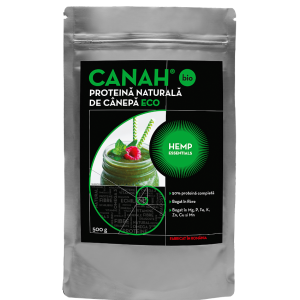 Pudră proteică ECO de cânepă 500 g