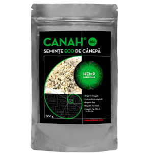 Semințe decorticate de cânepă ECO 500 g