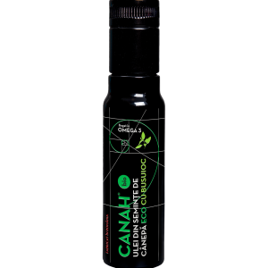 Ulei de cânepă ECO cu busuioc 100 ml