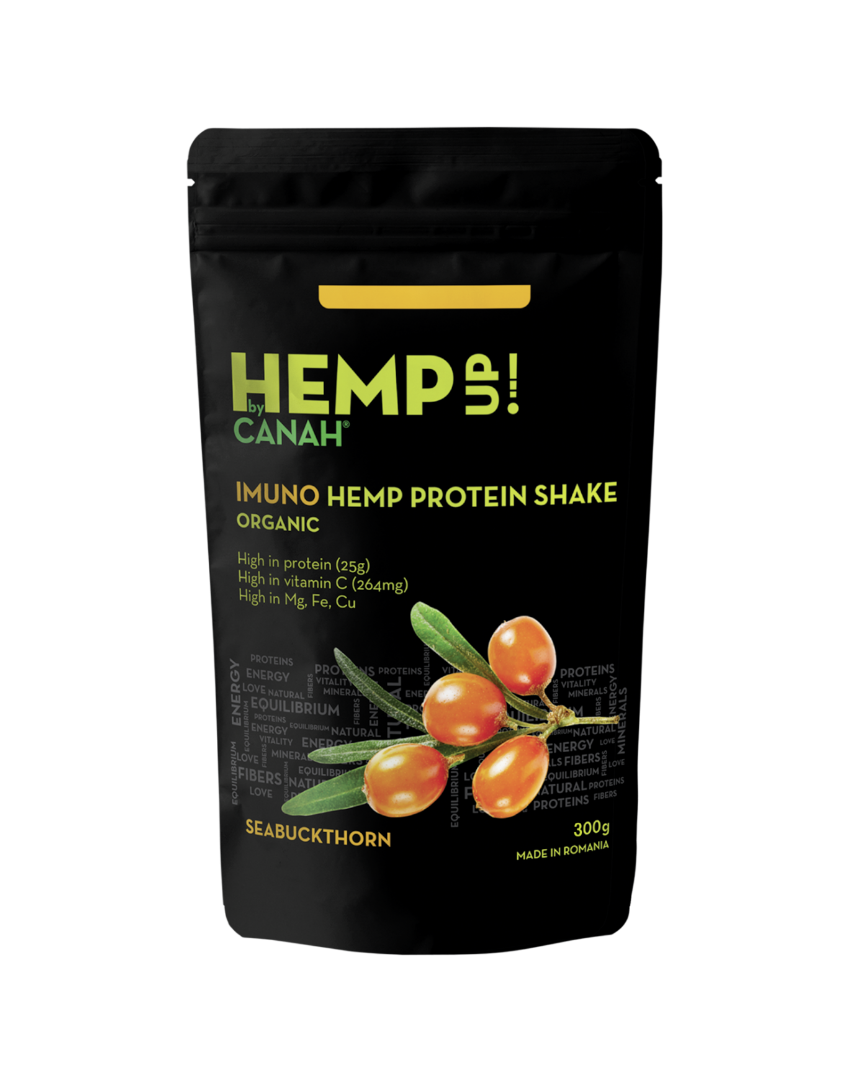 Shake proteic de cânepă ECO IMUNO Hemp Up 300 g