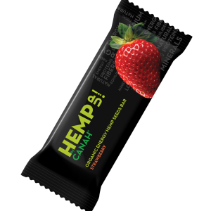 Baton Hemp Up cânepă cu căpșuni 48 g