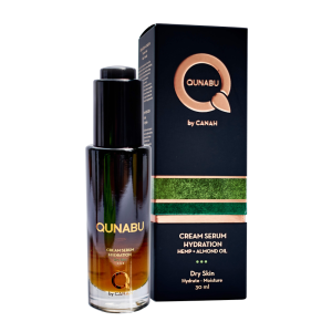 Cremă serum de hidratare pentru ten uscat QUNABU 30 ml