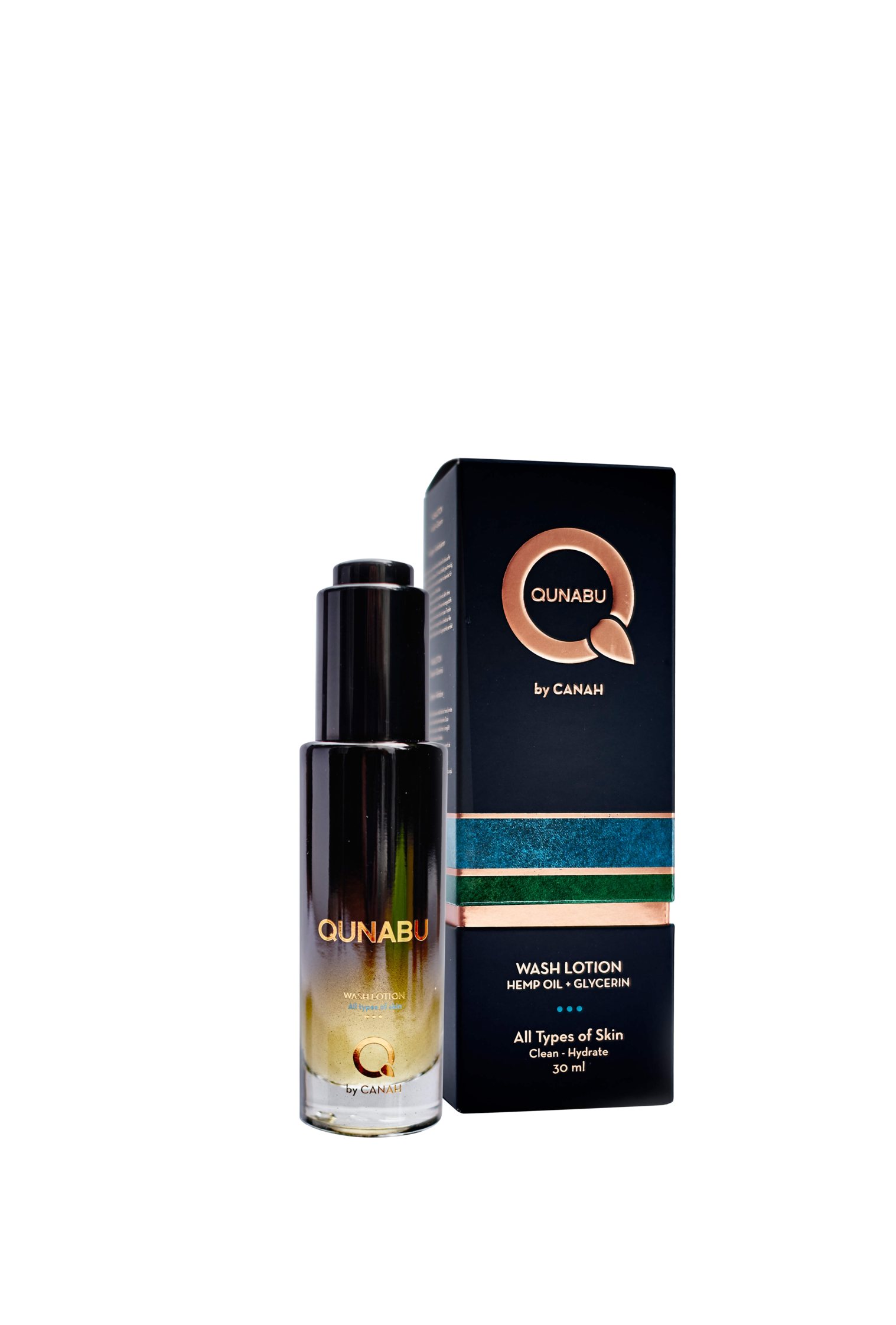 Lotiune de curatare pentru toate tipurile de ten QUNABU 30 ml