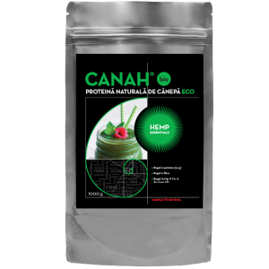 Pudra proteica 1000g ECO front b